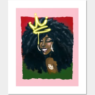 Natural Queen Posters and Art